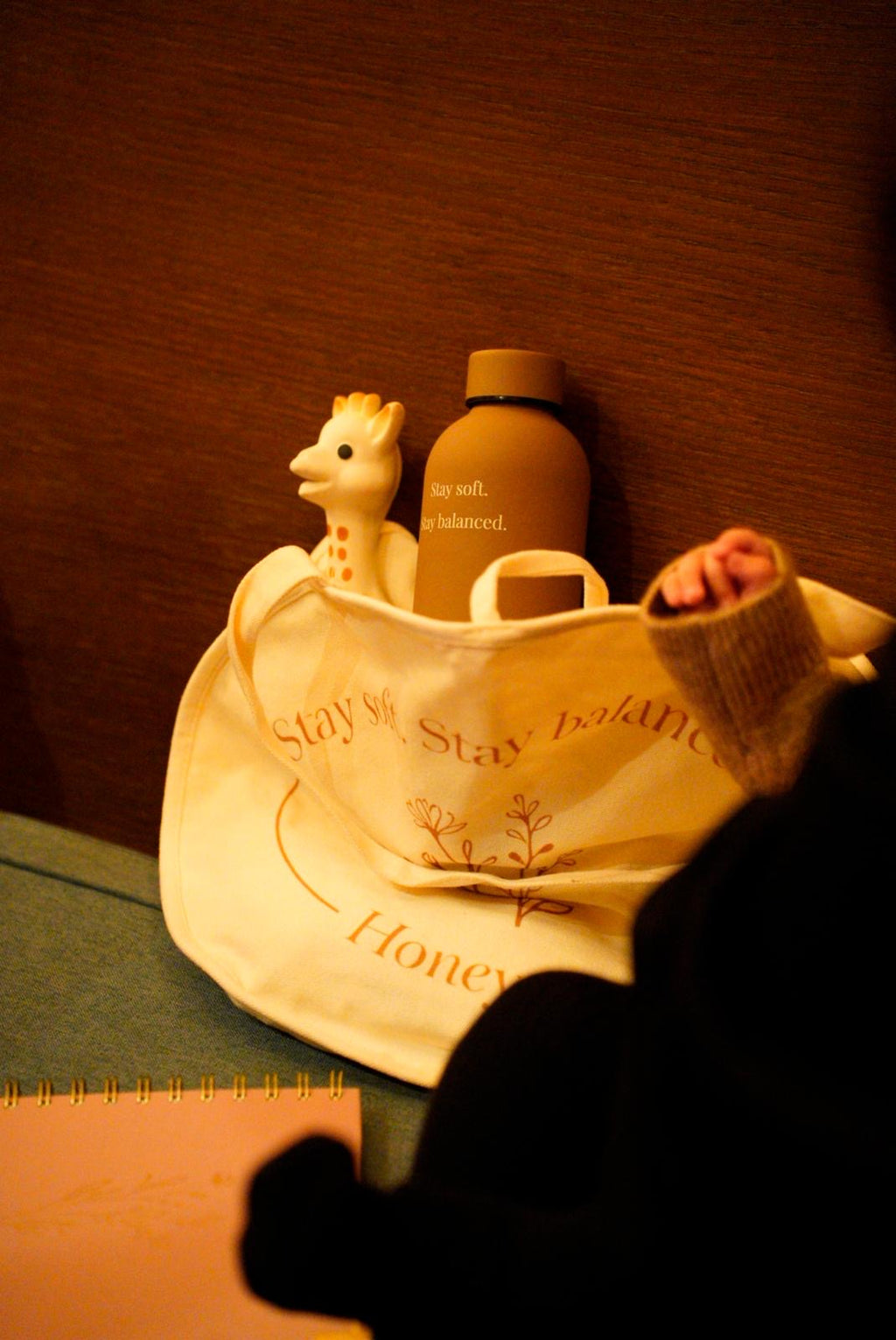 Honeyoum Tote Bag – Round Canvas Bag