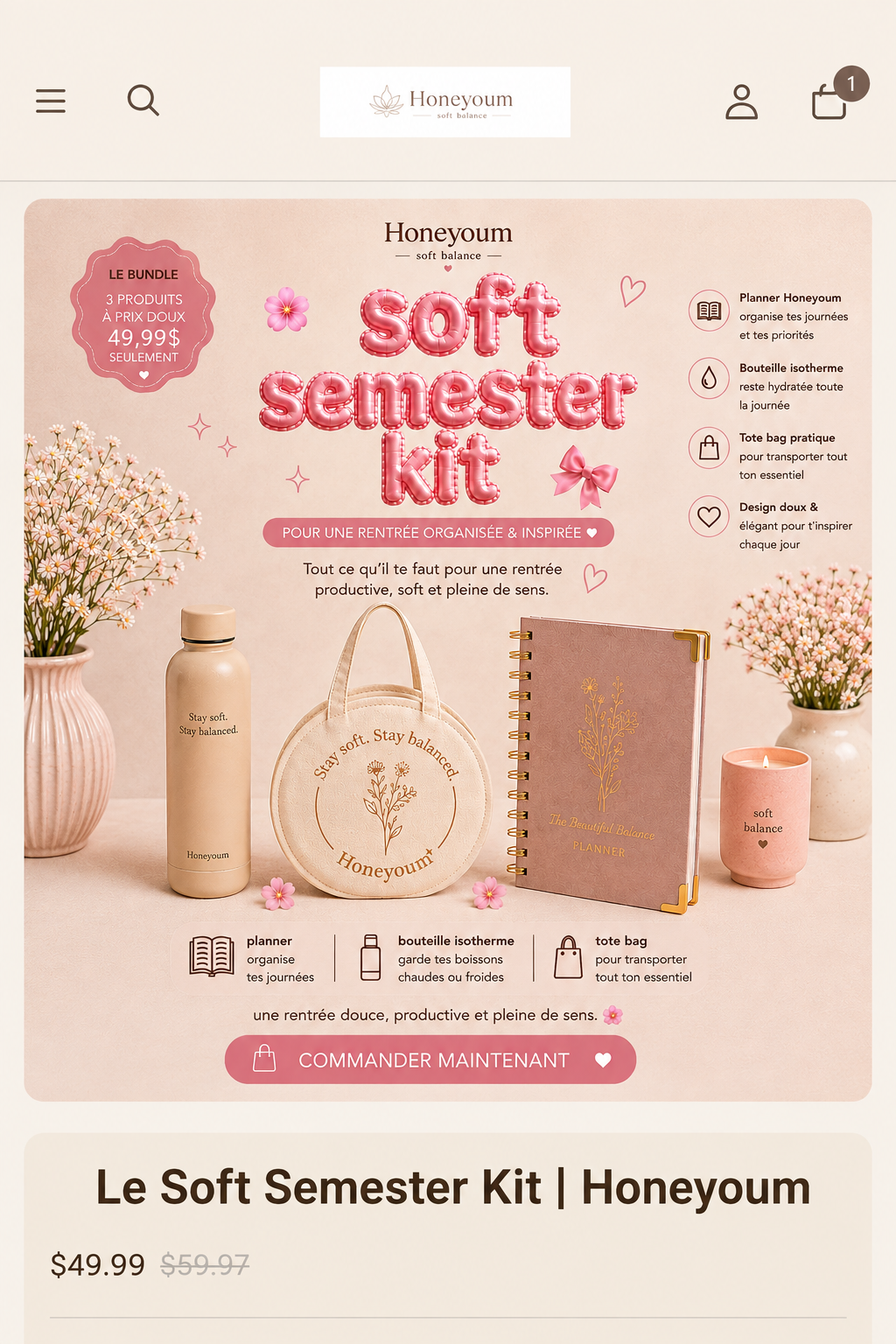 Le Soft Semester Kit | Honeyoum