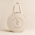 Honeyoum Tote Bag – Round Canvas Bag