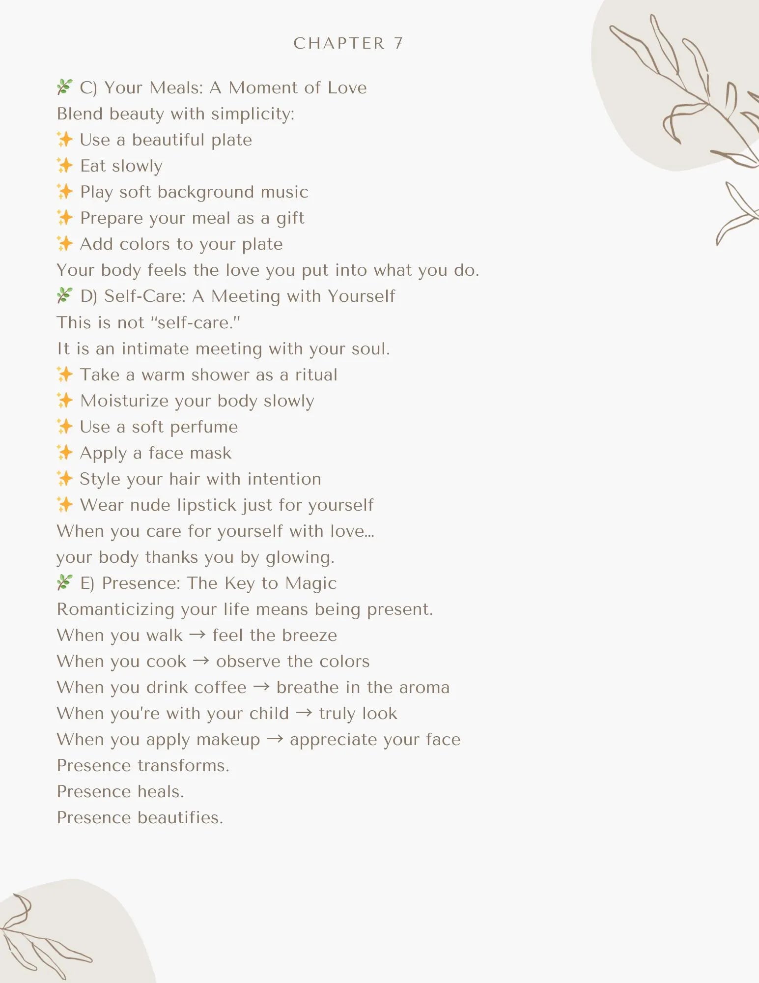 Self Growth Workbook for Women – Gentle Glow Up Journal, Self-Love Guide (Digital Download)