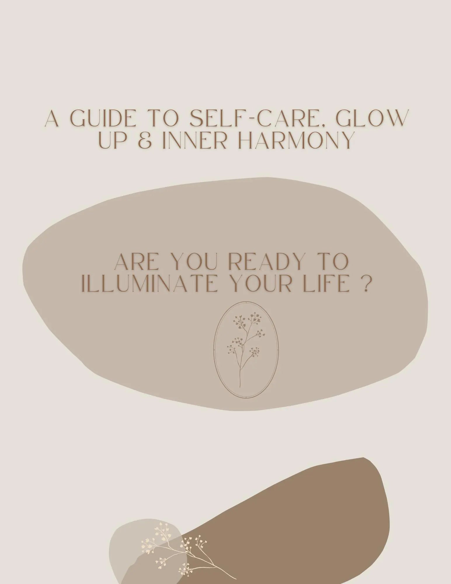 Self Growth Workbook for Women – Gentle Glow Up Journal, Self-Love Guide (Digital Download)